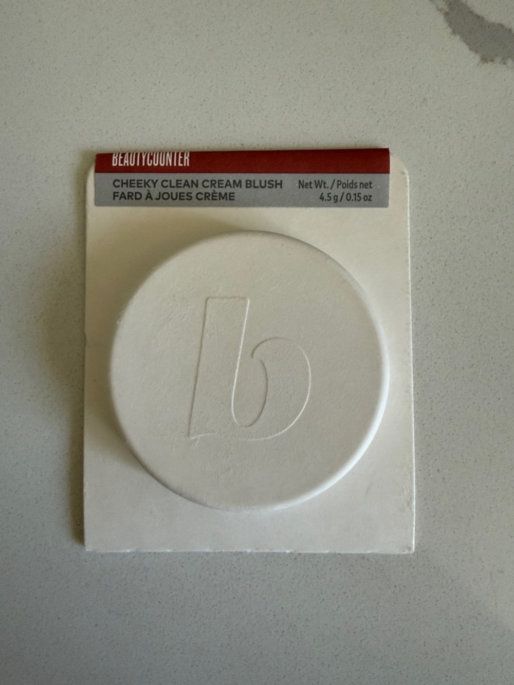 Beautycounter Cheeky Clean Cream Blush Refill- Lychee